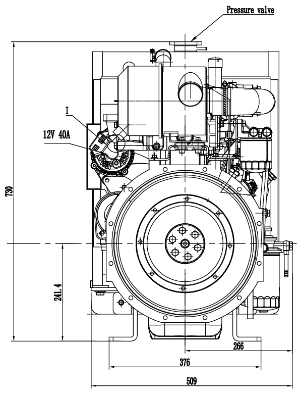 Дизельный двигатель Raywin 3М16 ( 24 кВт / 32.6 лс )