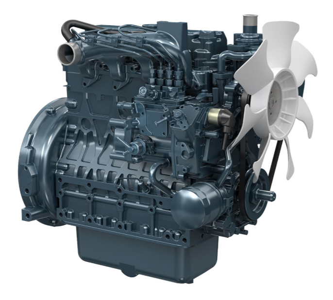 Двигатель дизельный Kubota V2203-M ( 35.9 кВт / 48.1 л.с. ) фото 2