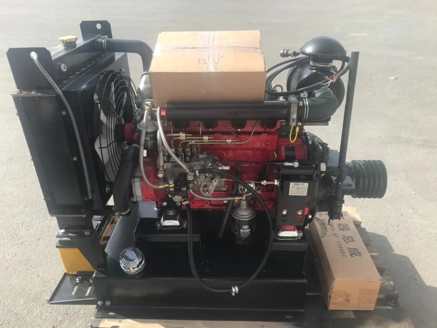 Двигатель дизельный YangDong Y4102 ( 66 кВт / 90 л.с. / 3000 об.мин. )  фото 8