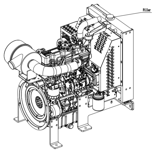 Дизельный двигатель Raywin 3C11 ( 18.5 кВт / 25.1 лс )