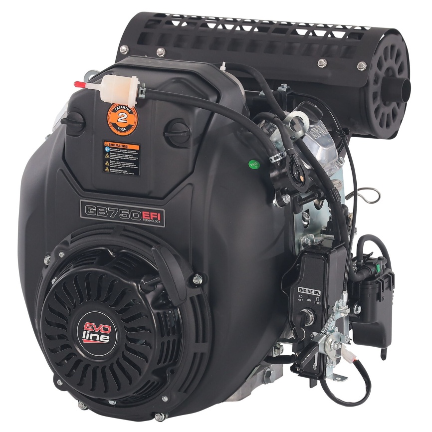 Двигатель бензиновый EVOline GB 750 B EFI фото 4