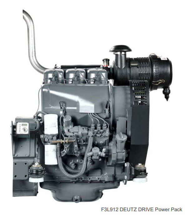 Двигатель дизельный BEINEI DEUTZ F3L912