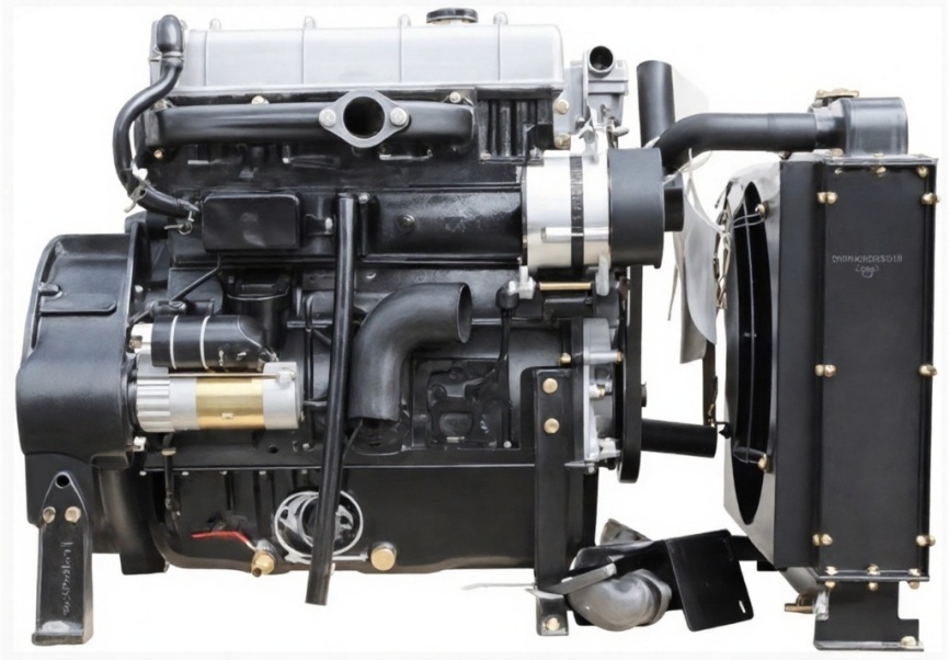 Двигатель дизельный YangDong Y4102D ( 33 кВт / 39 л.с. / 1500 об.мин. )  фото 5