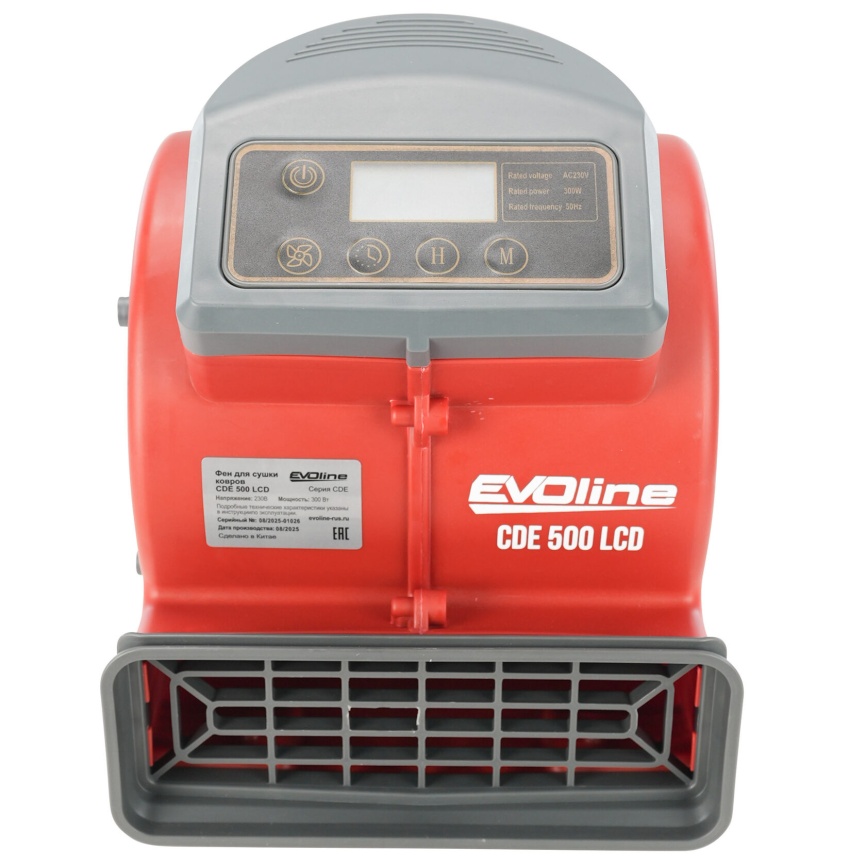 Фен для сушки ковров EVOline CDE 500 LCD фото 2