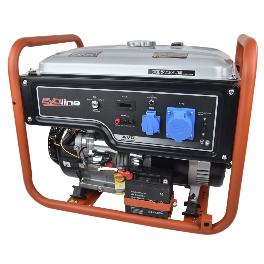 Генератор бензиновый EVOline PB 7000 E (Zongshen) фото 3