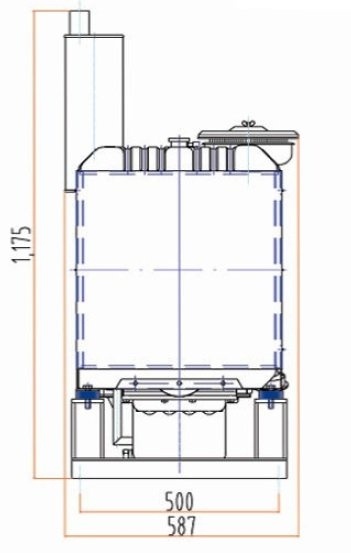 Двигатель дизельный YangDong Y4100 ( 55 кВт / 75 л.с. / 3000 об.мин. )  фото 4