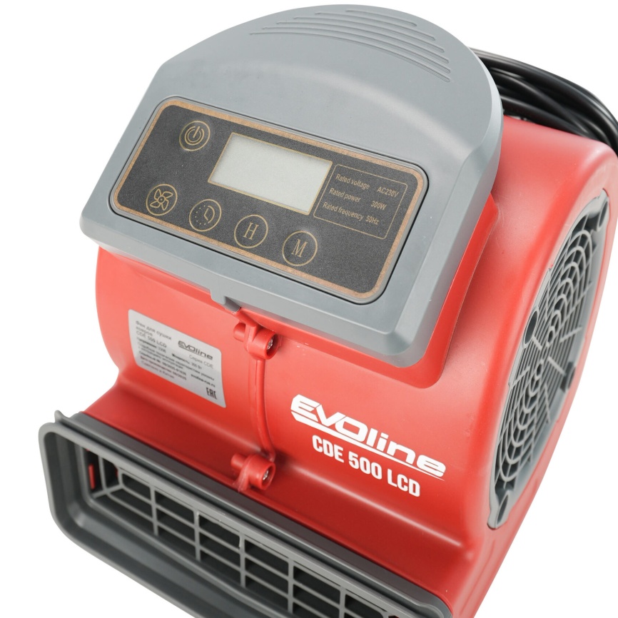 Фен для сушки ковров EVOline CDE 500 LCD фото 7