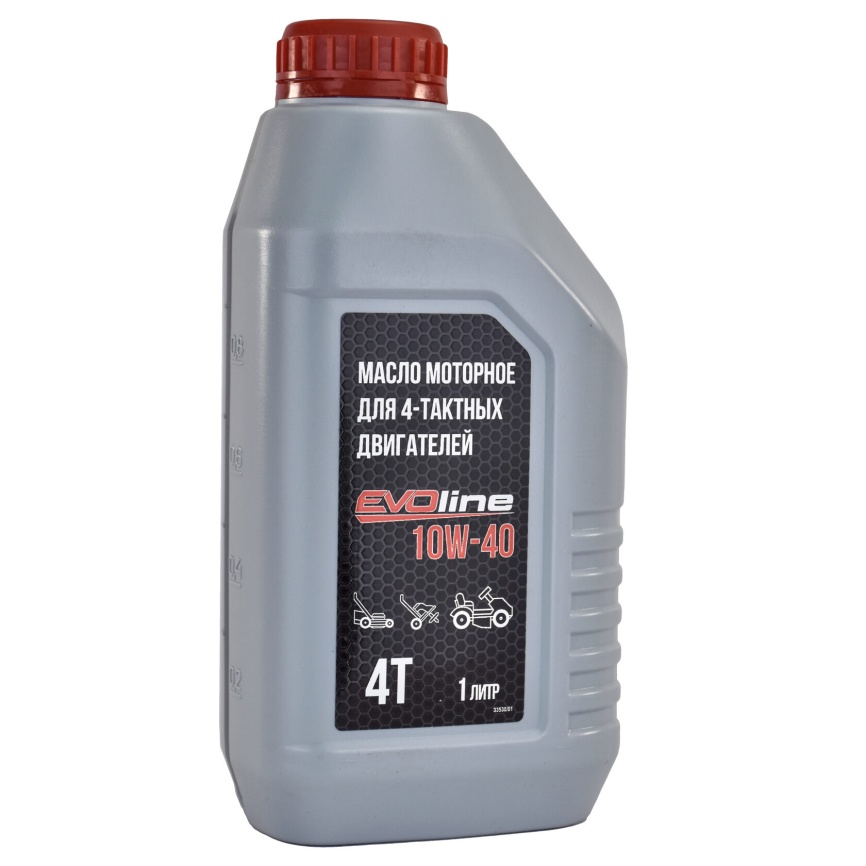 Масло моторное EVOline для 4-х тактных двигателей, полусинтетическое, SAE 10W-40 API SJ/CF, 1 л фото 1