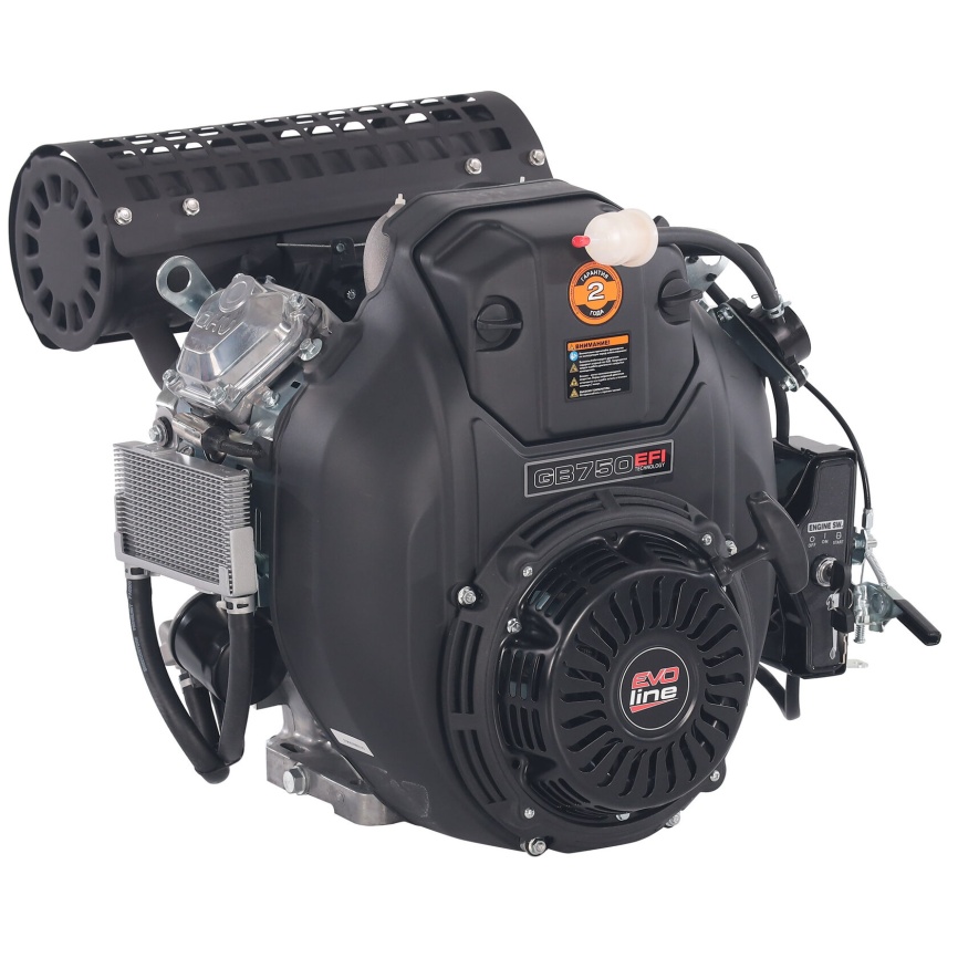 Двигатель бензиновый EVOline GB 750 B EFI фото 1