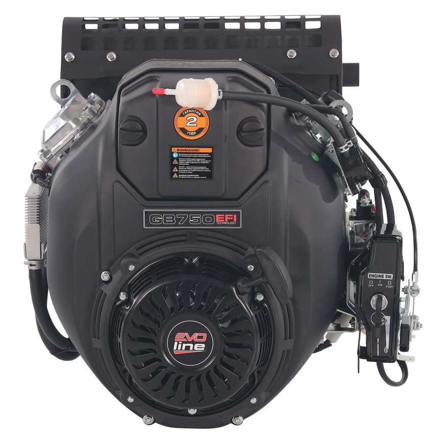 Двигатель бензиновый EVOline GB 750 B EFI фото 5